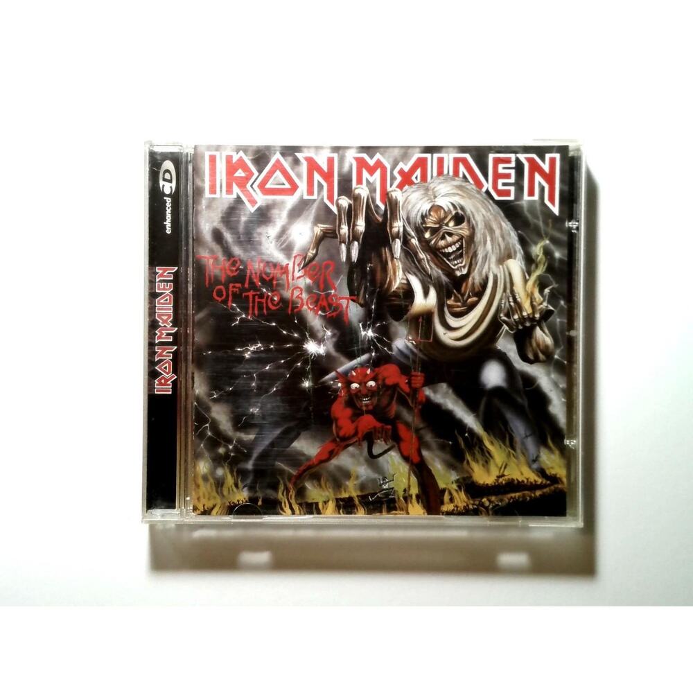 Iron Maiden - The Number Of The Beast CD - Enhanced RAW Power CD Heavy Metal